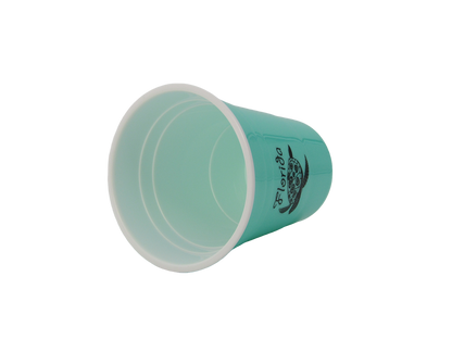 DC0003  PARTY CUP TEAL TURTLE