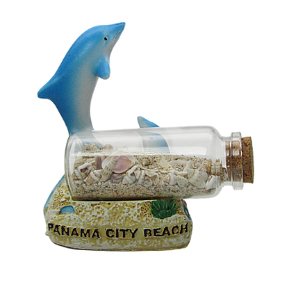 FIG5011 PANAMA CITY BEACH DOLPHIN SAND