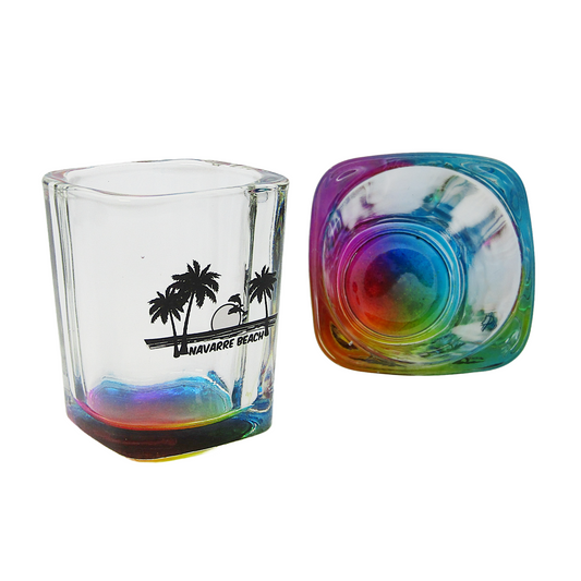 SG1305 NAVARRE BEACH SQUARE SHOT GLASS