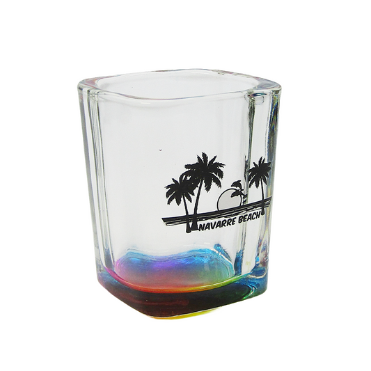 SG1305 NAVARRE BEACH SQUARE SHOT GLASS