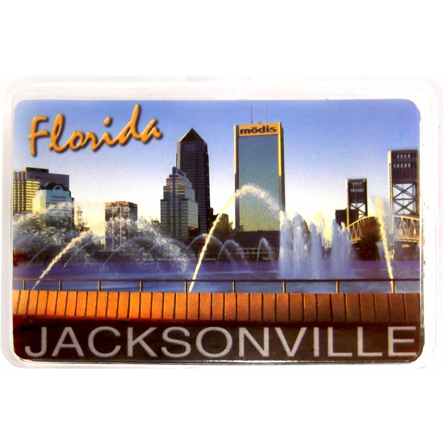 PC0037 JACKSONVILLE PLAYING CARDS