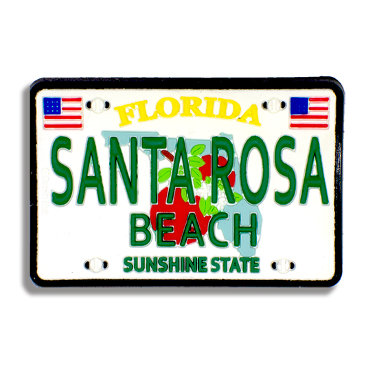 RM0150 SANTA ROSA BEACH LICENSE PLATE