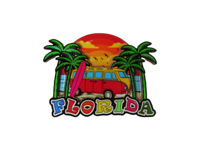 3DM1115 FLORIDA PALMS BUS
