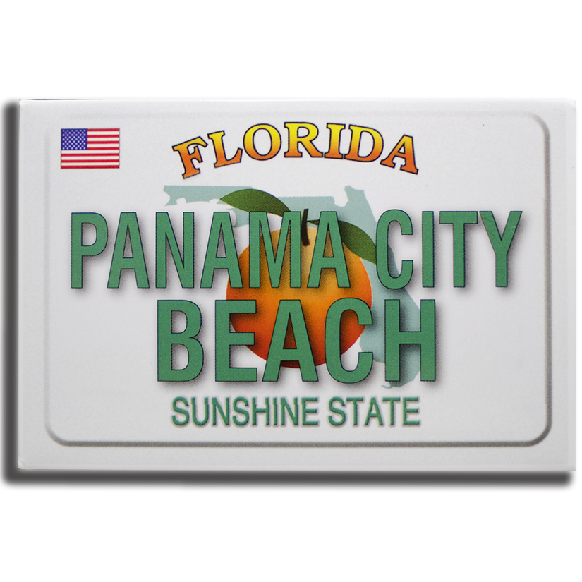 PM0317 PANAMA CITY BEACH LICENSE PLATE