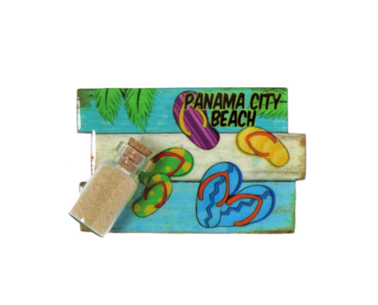 AM5004 PANAMA CITY BEACH FLIP FLOP BOTTLE