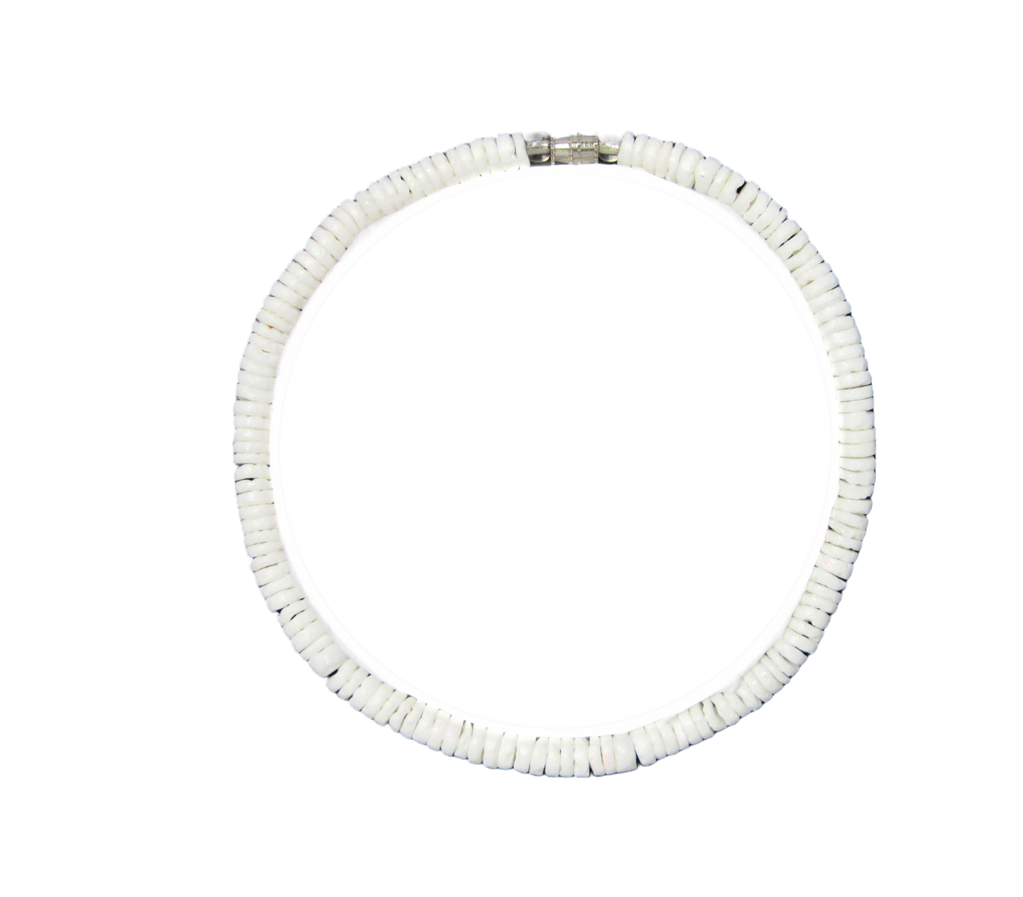 AN0004 WHITE PUKA SHELL ANKLET