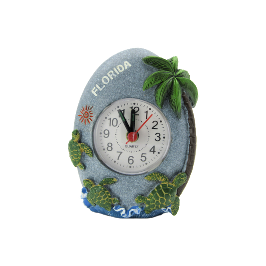 CL6502 FLORIDA CLOCK TURTLE BEACH