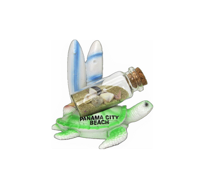 FIG4003 PANAMA CITY BEACH TURTLE SAND