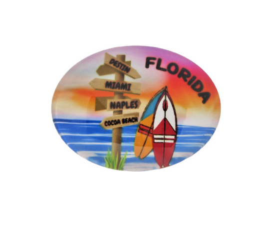 GM0104 FLORIDA OVAL  SURFBOARD