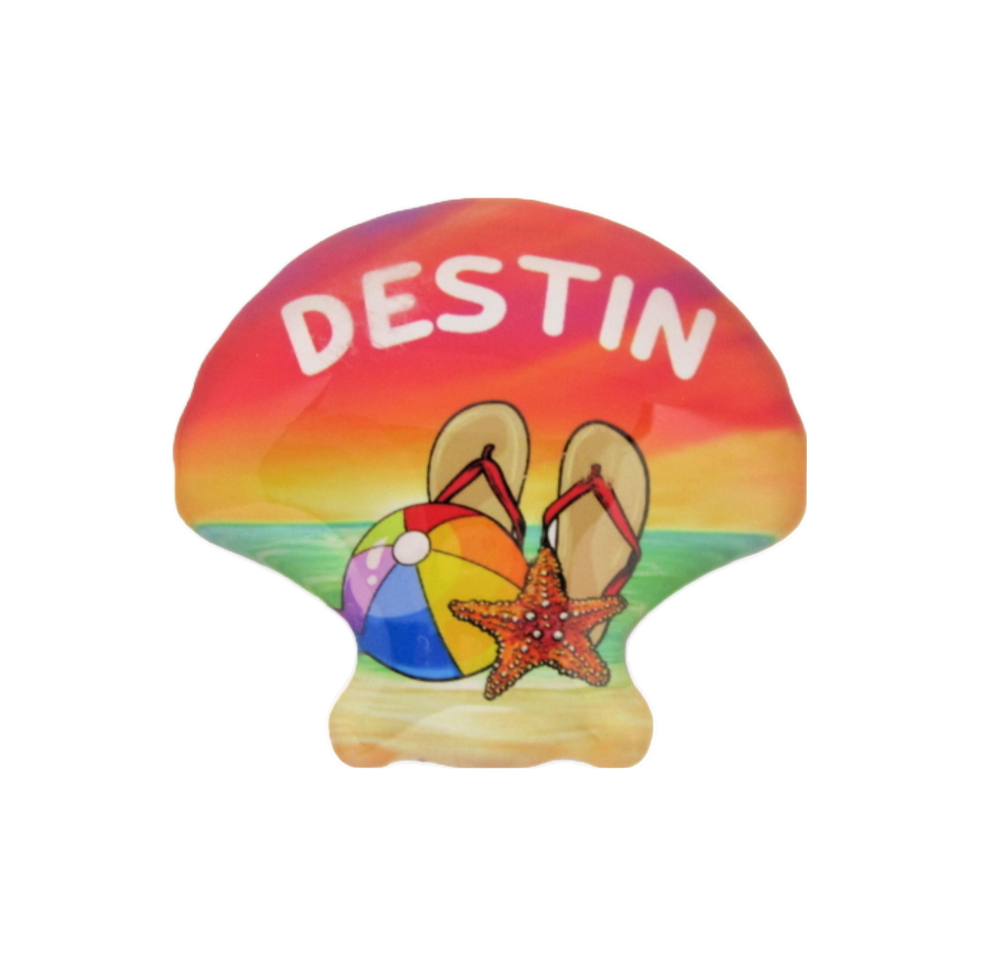 GM0301 DESTIN SHELL  FLIP FLOPS