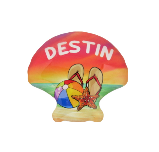GM0301 DESTIN SHELL  FLIP FLOPS