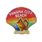 GM0401 PANAMA CITY BEACH SHELL FLIP FLOPS