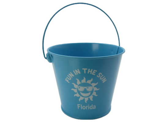 MP0002 METAL BLUE PAIL