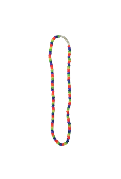 NK0013 NECKLACE RAINBOW BEAD