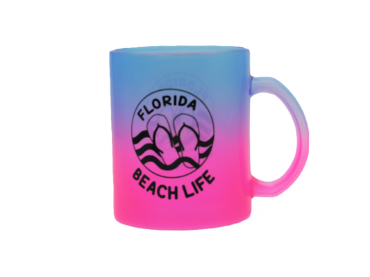 SM0033 FLORIDA SANDALS GLASS MUG