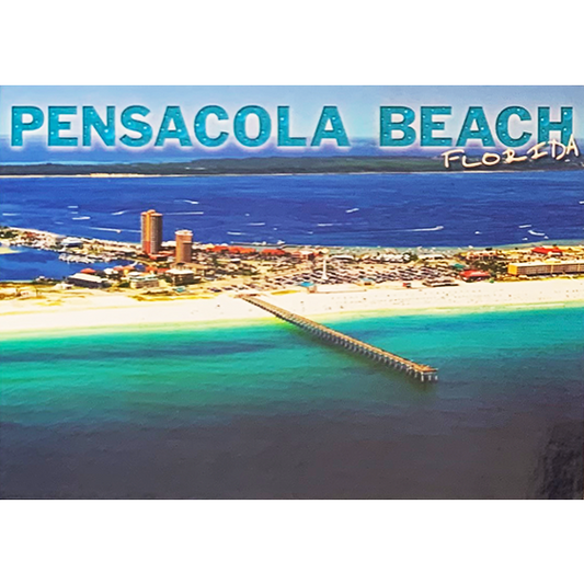 LP0975 PENSACOLA BEACH ARIEL BEACH PIER